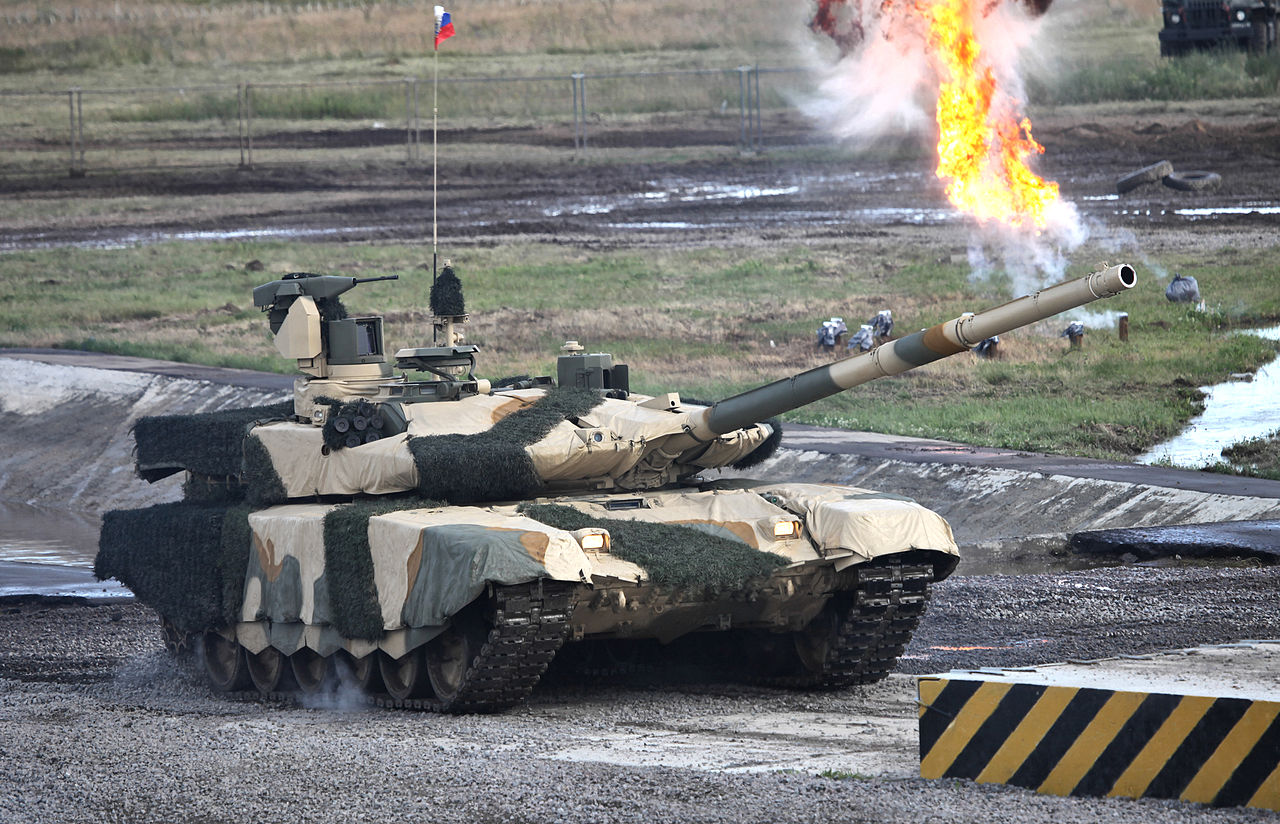 Siły zbrojne Ukrainy przejmują kolejny czołowy rosyjski czołg T-90M "Proryw"