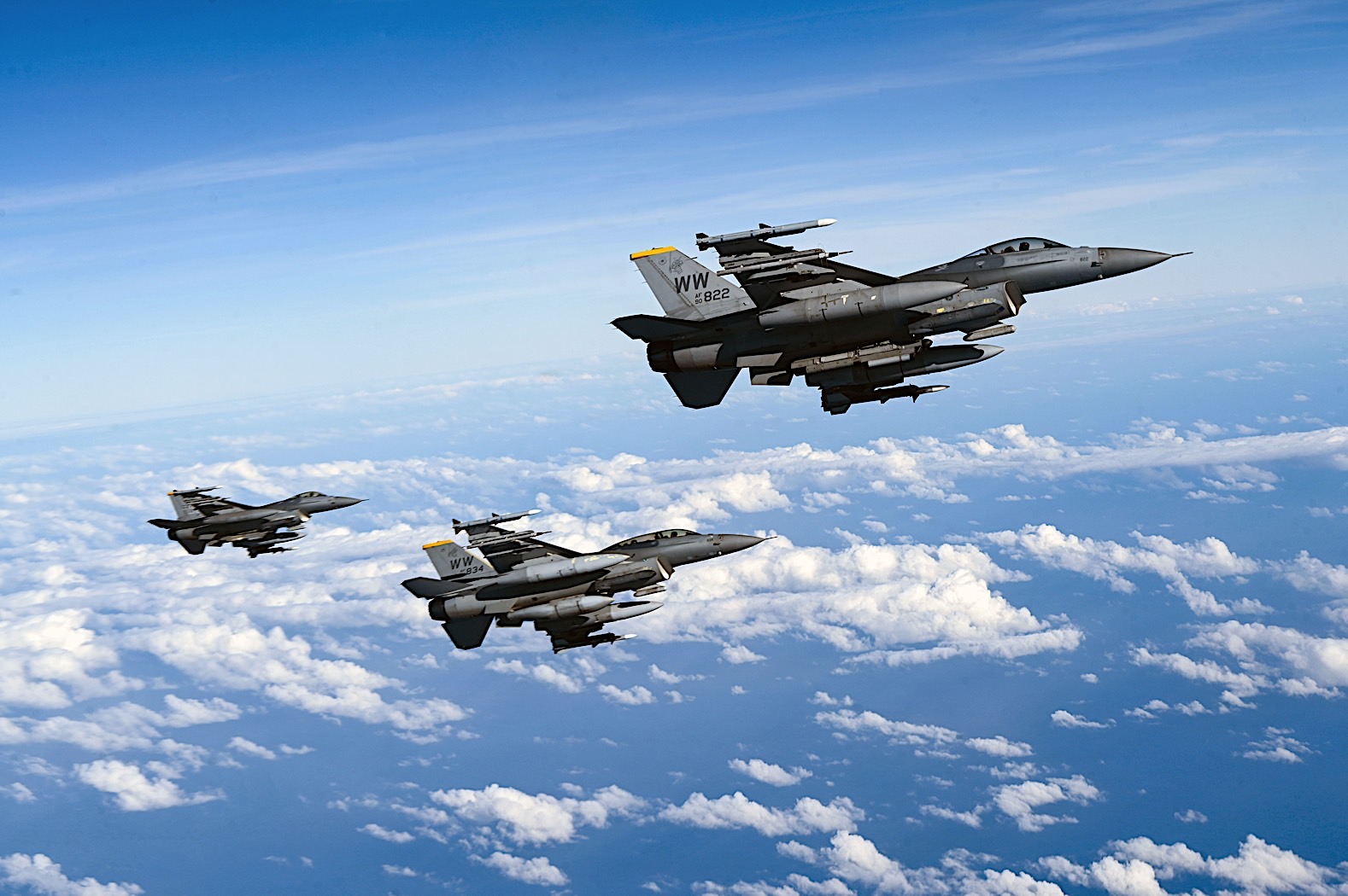 Siły Powietrzne poinformowały, czy Ukraina otrzyma amerykańskie myśliwce F-15 i F-16