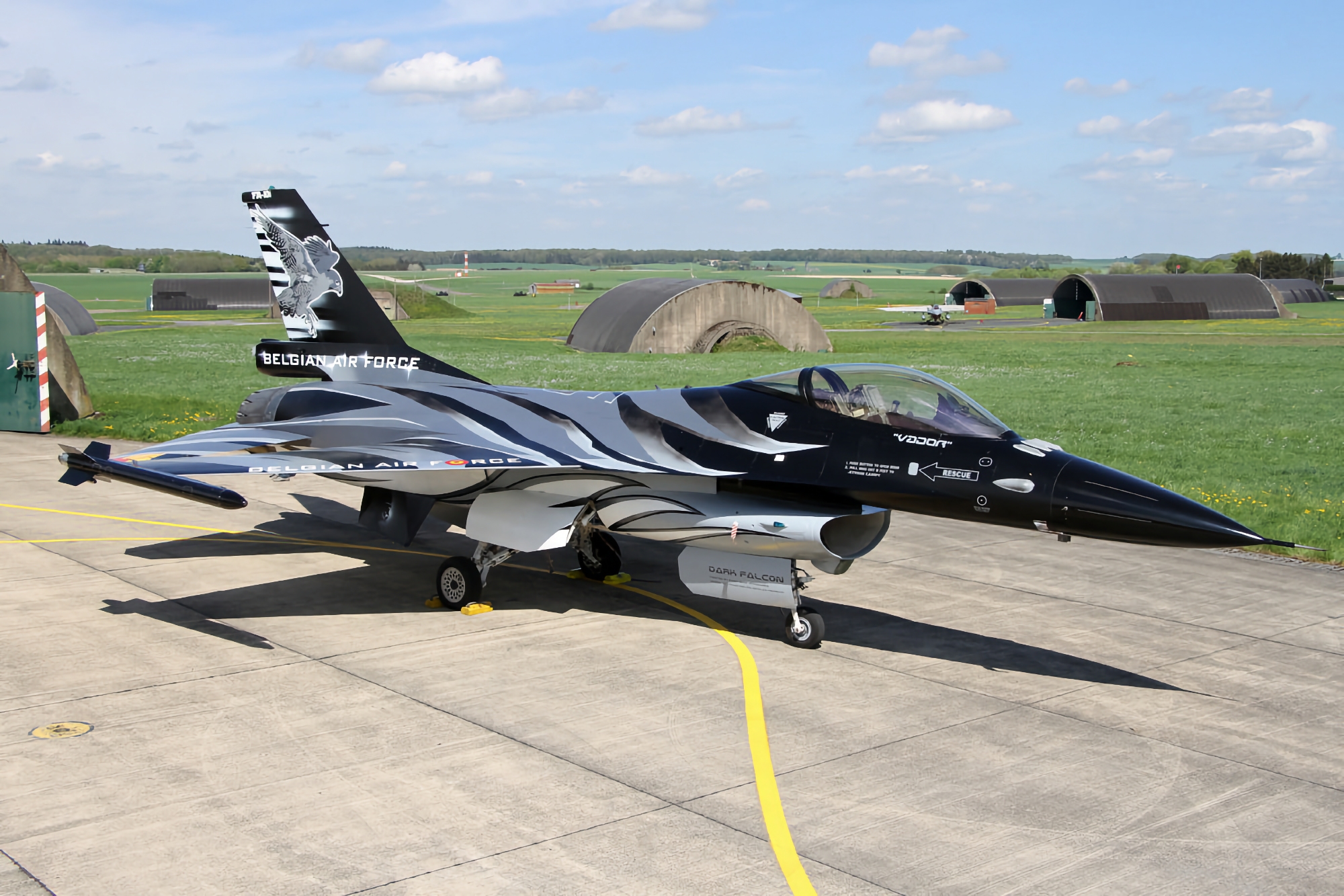 Nie tylko Holandia, Dania i Norwegia: Belgia również przekaże Ukrainie myśliwce F-16 Fighting Falcon, ale jak tylko otrzyma F-35 Lightning II.