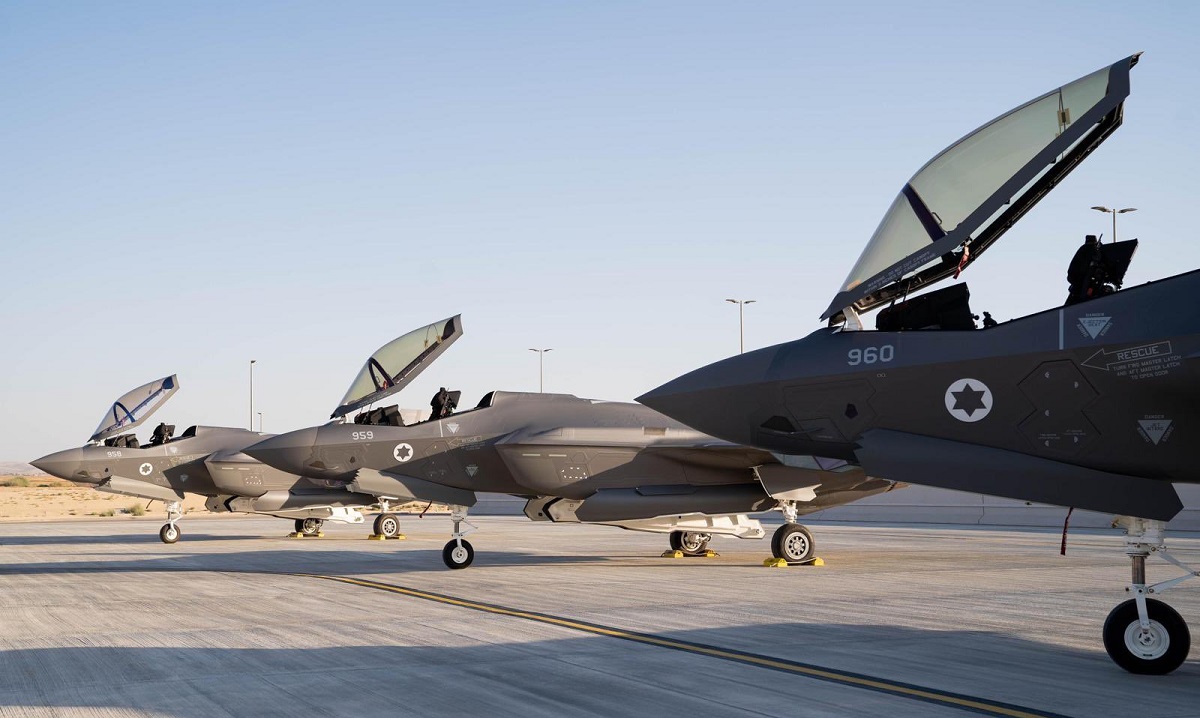 Izrael otrzymał trzy kolejne zmodyfikowane myśliwce piątej generacji F-35I Adir