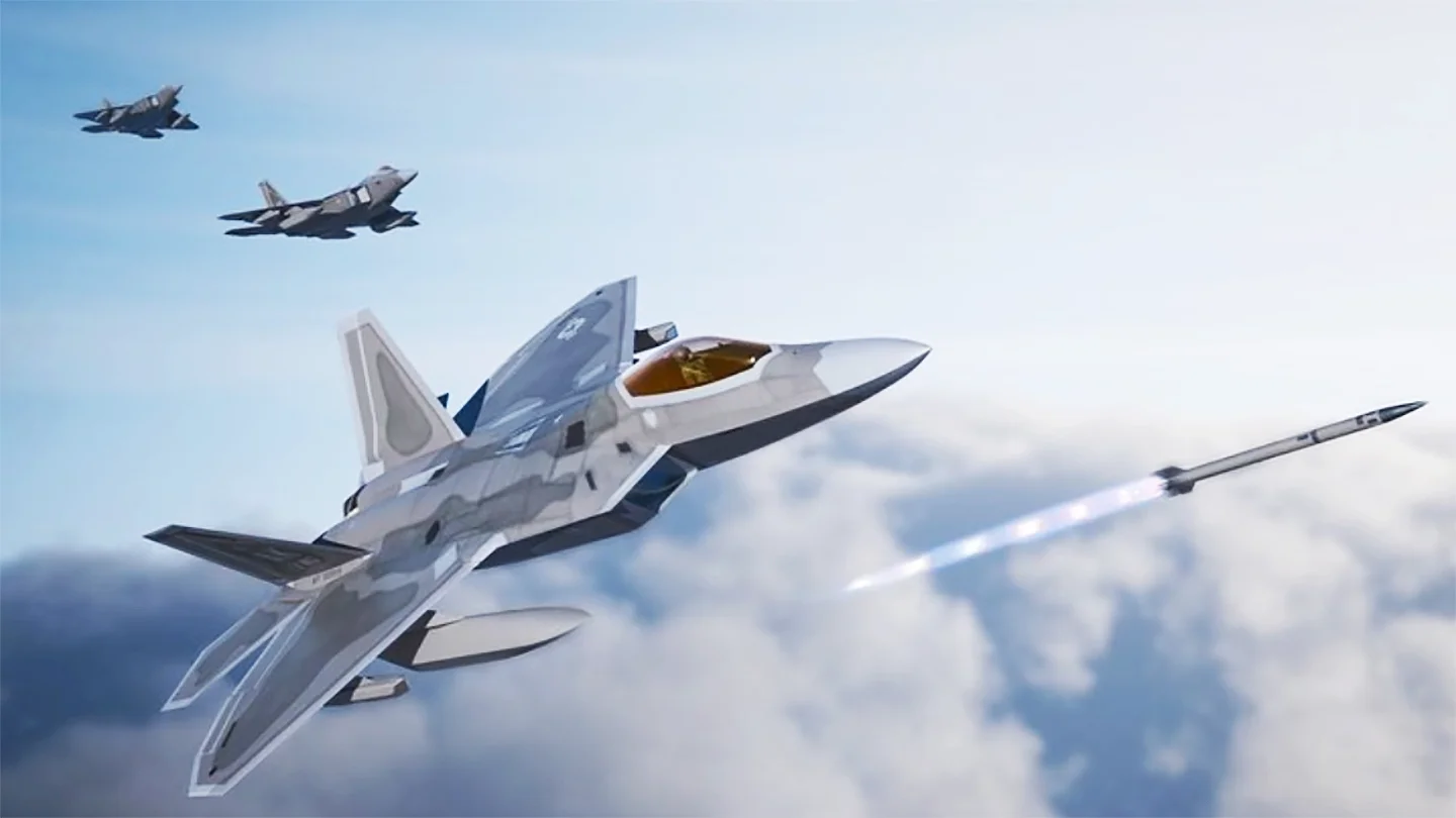 Tajny pocisk AIM-260 JATM i ukryte zbiorniki paliwa - F-22 Raptor ma przejść gruntowną modernizację