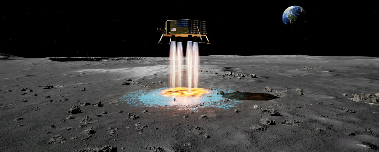 System FAST pozwoli łazikom księżycowym na tworzenie własnych lądowisk przed lądowaniem