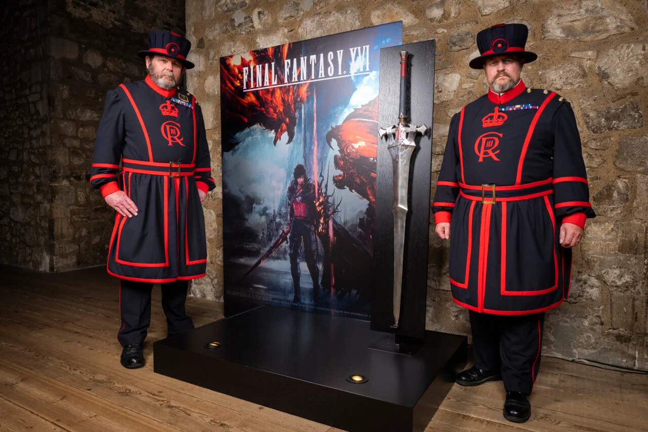 Tower of London zaprezentuje miecz Final Fantasy 16 w Royal Armouries