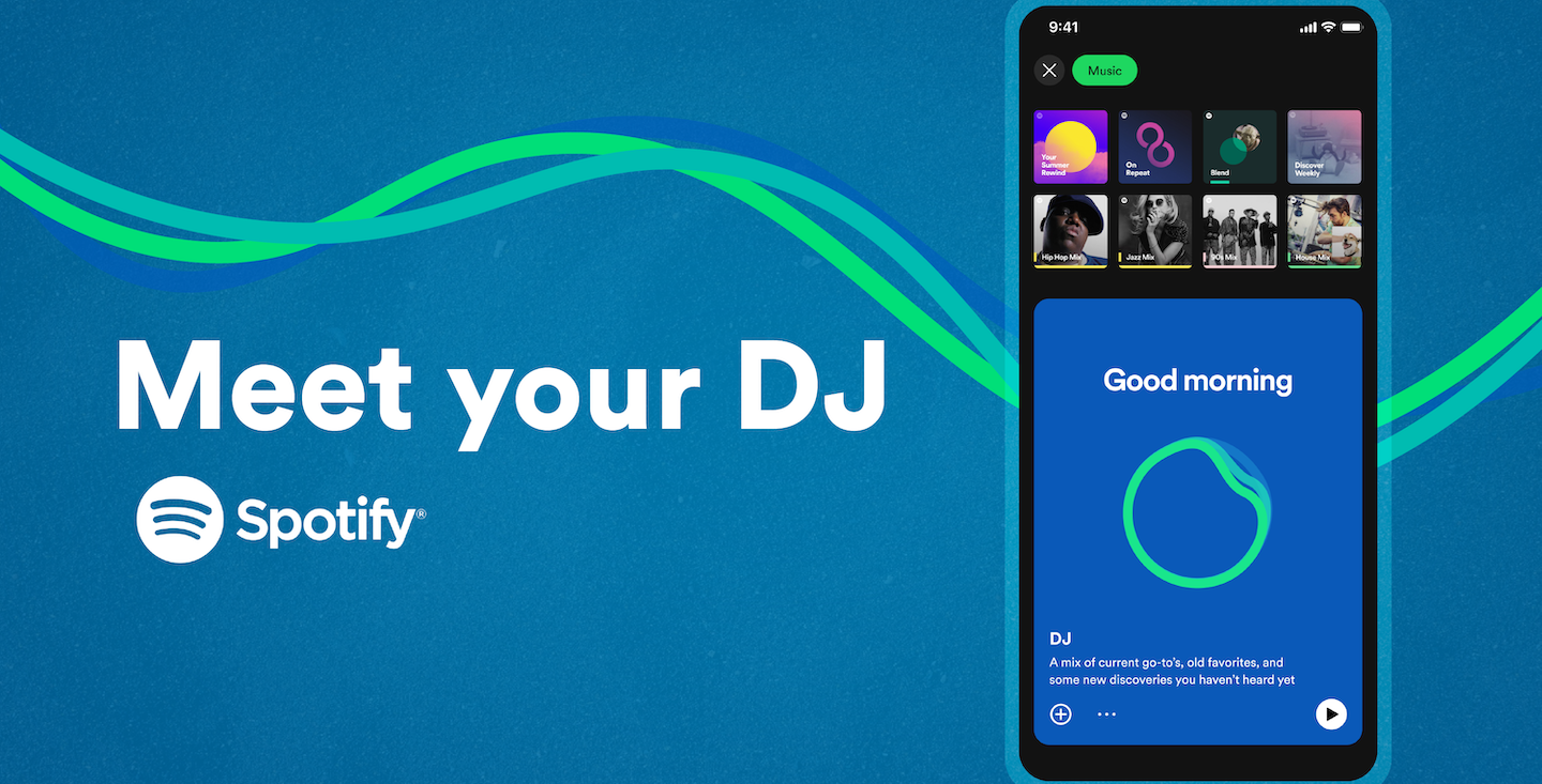 Spotify ma napędzanego przez SI wirtualnego DJ-a w USA i Kanadzie