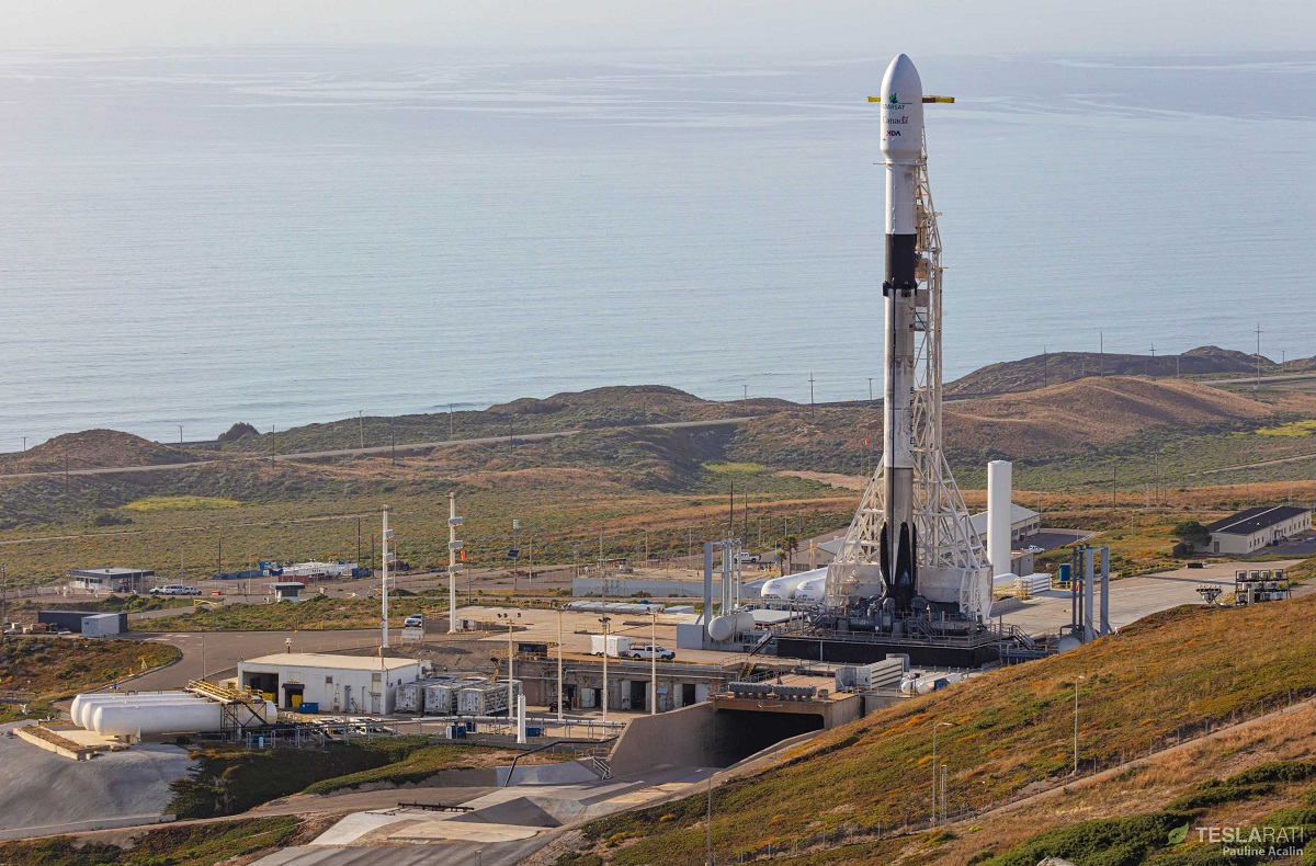SpaceX gwałtownie odwołuje start Falcona 9 z wojskowymi satelitami dla Pentagonu na 3 sekundy przed startem