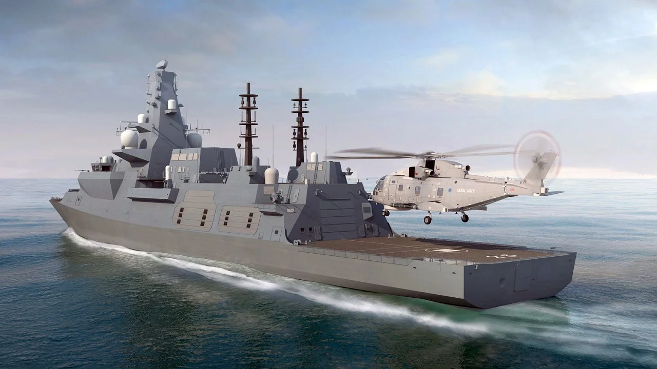 Wielka Brytania rozpoczyna budowę wartej 1 mld dolarów fregaty HMS Birmingham, która może przenosić rakiety Tomahawk i AGM-158C LRASM