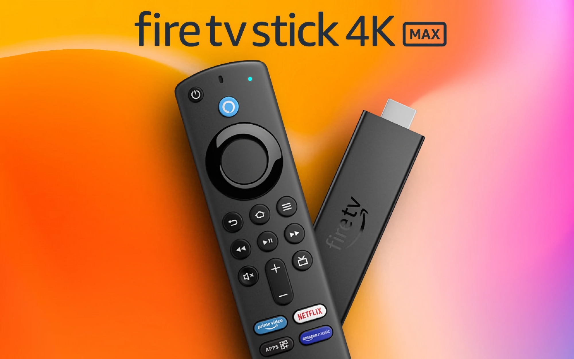 30 euro taniej: dekoder Fire TV Stick 4K Max z Wi-Fi 6, HDR i Dolby Vision w sprzedaży na Amazon za 44,99 euro
