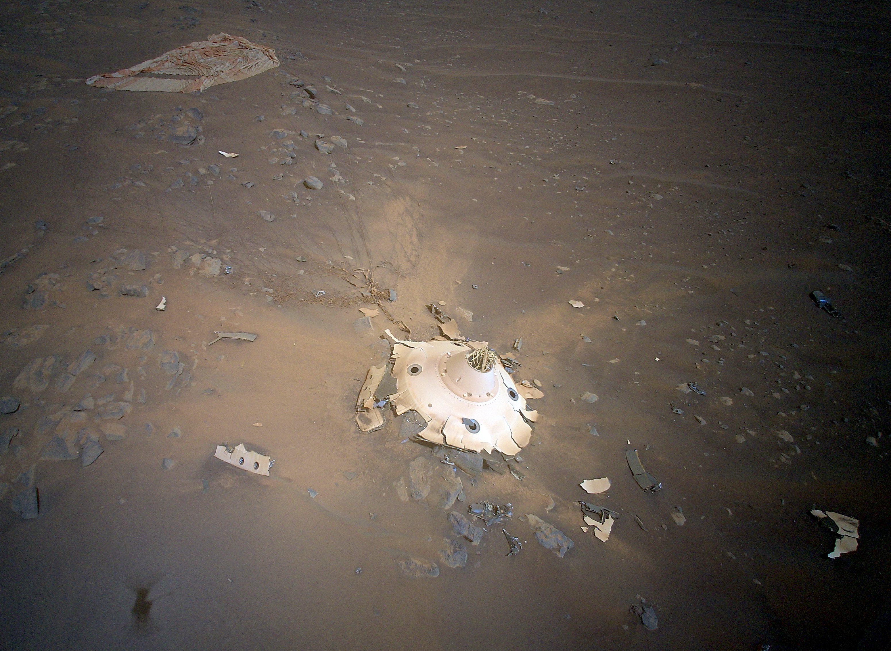 Ludzkość dotarła na Marsa - na Czerwonej Planecie zgromadzono ponad 7100 kg śmieci pochodzenia ziemskiego