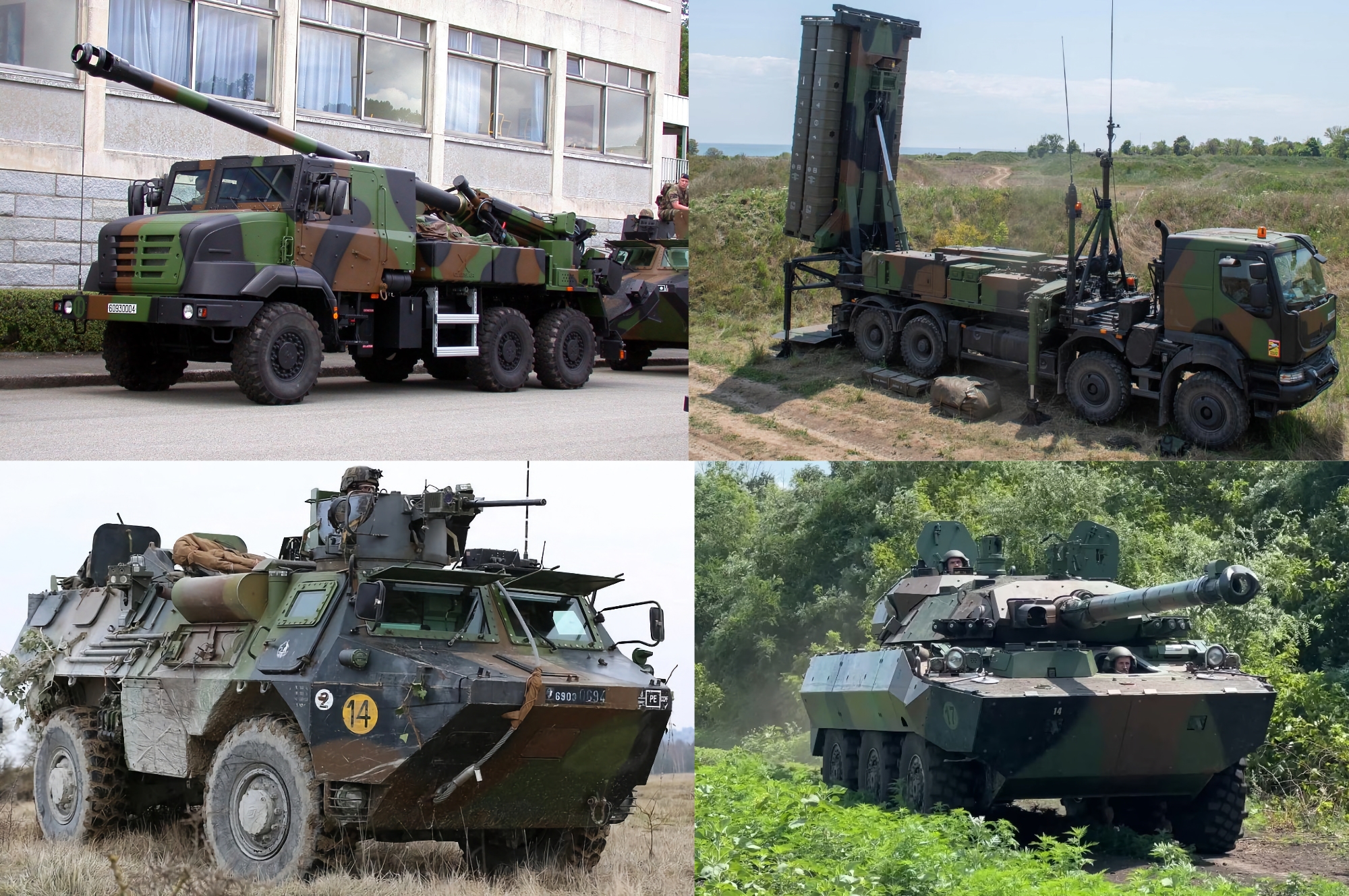 Systemy artyleryjskie Caesar, SAMP/T SAM, czołgi kołowe AMX10 RC i transportery opancerzone VAB: Francja ujawnia szczegółową listę pomocy wojskowej dla Ukrainy