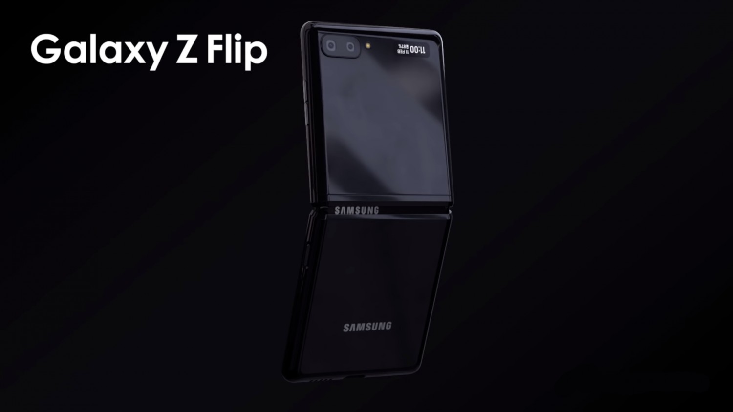 Cechy Samsung Galaxy Z Flip: 6,7„ wyświetlacz, bateria do 3500 mAh i bez 108 Mp kamery