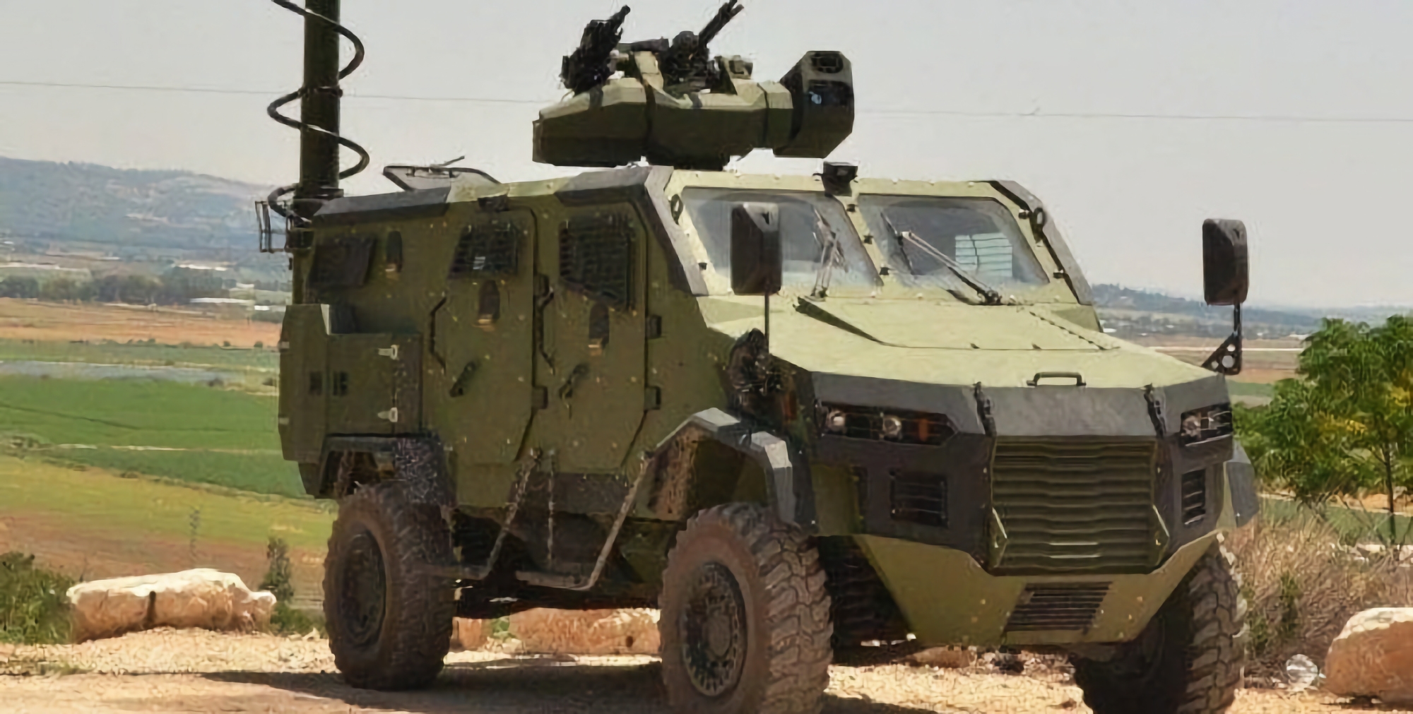 AFU używa GAIA Amir na froncie: izraelskie pojazdy opancerzone 4×4 oparte na podwoziu Forda F550