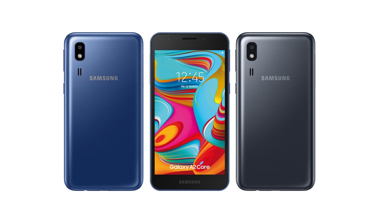 Samsung Galaxy A2 Core: konkurent Redmi Go  z ośmiordzeniowym procesorem za $ 76