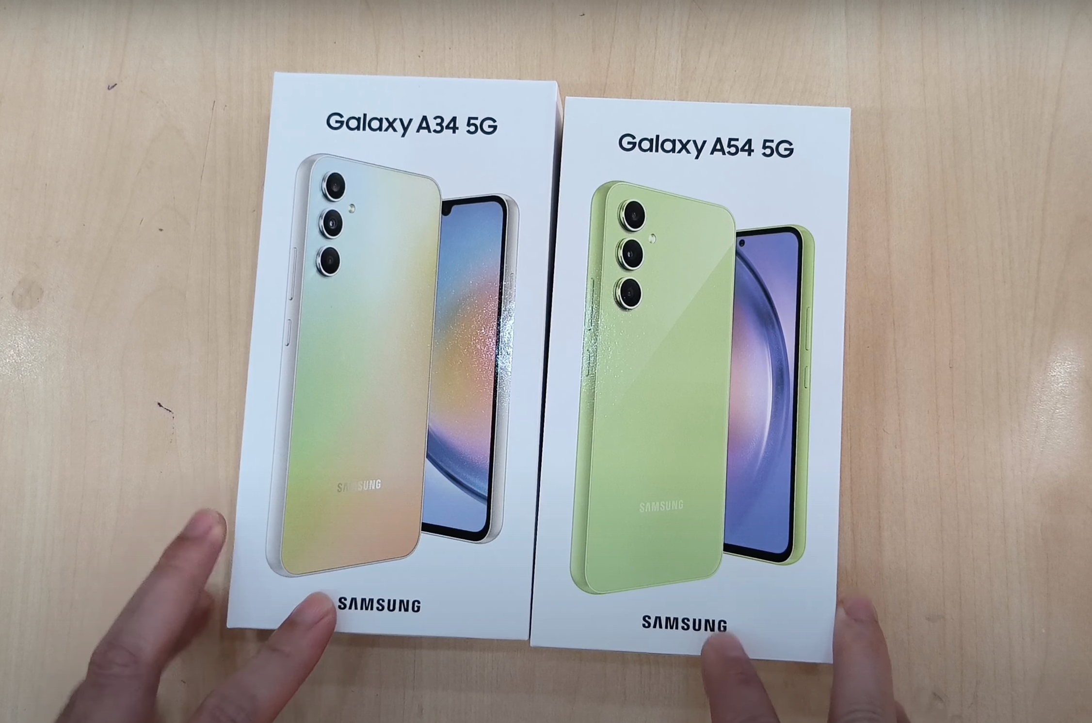 Trzy dni przed odsłonięciem: w sieci pojawiło się wideo z unboxingu Galaxy A34 i Galaxy A54