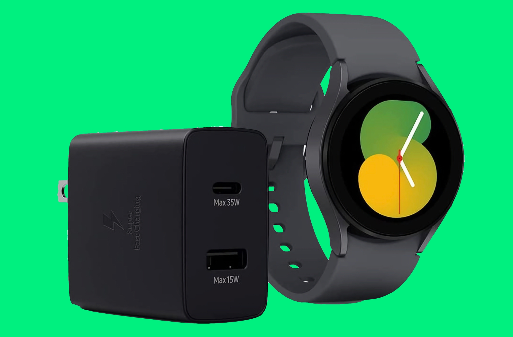 Cyber Monday na Amazon: kup Galaxy Watch 5 i otrzymaj w prezencie podwójną ładowarkę USB 35W