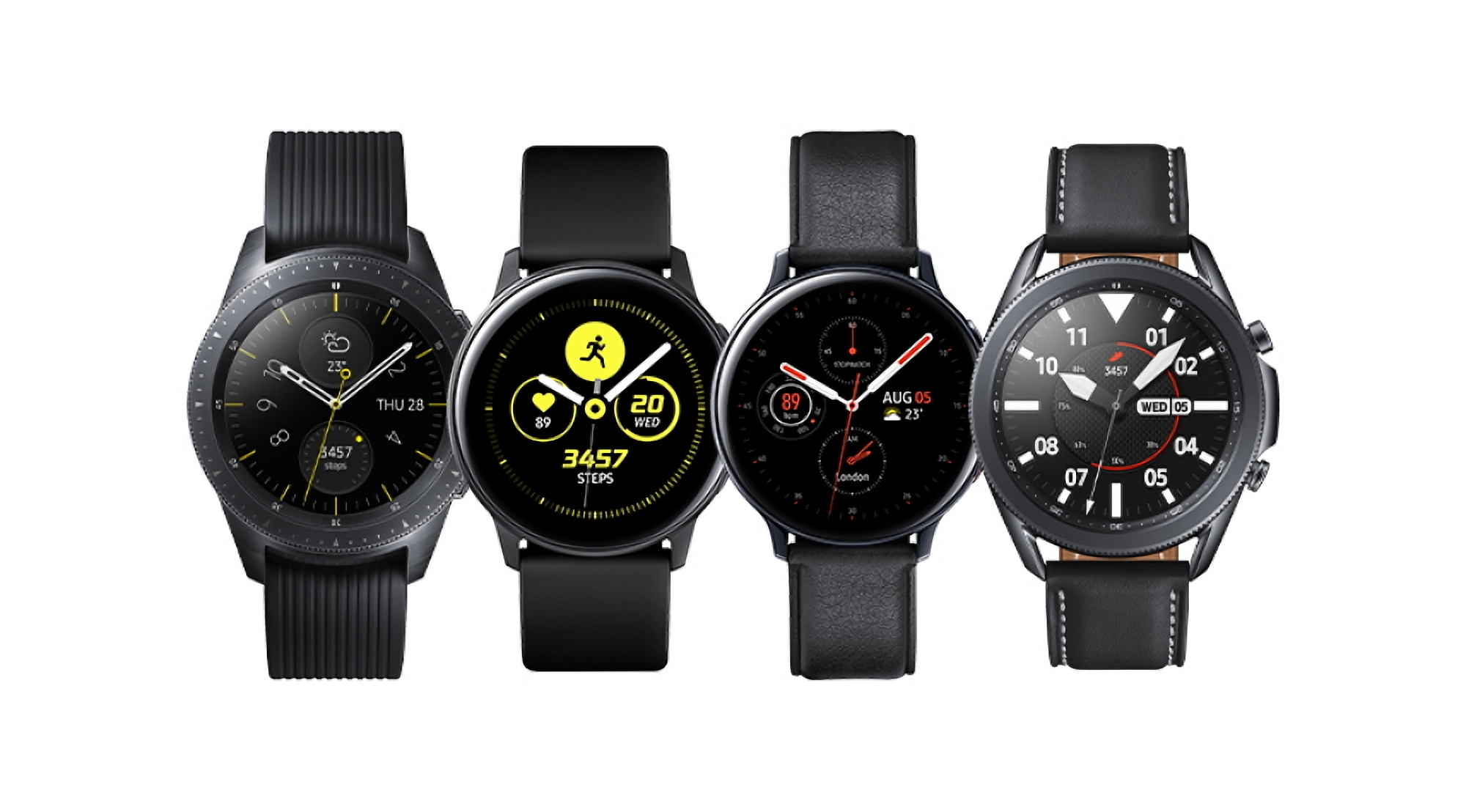 Oryginalne smartwatche Samsung Galaxy Watch i Galaxy Watch Active zaczynają otrzymywać nową aktualizację oprogramowania