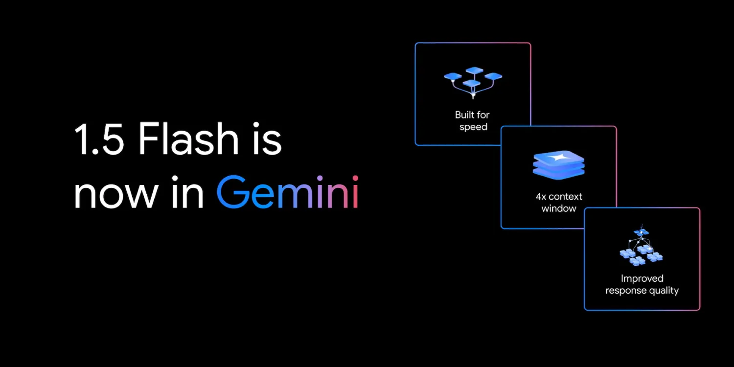 Darmowy poziom Gemini działa teraz w oparciu o 1.5 Flash