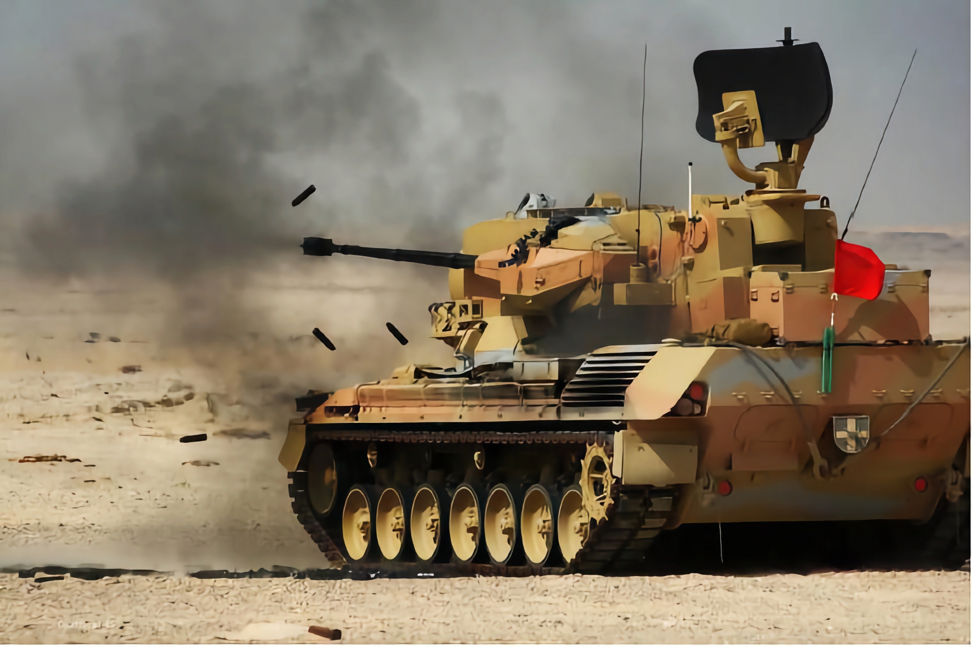 Niemcy chcą kupić od Kataru 15 czołgów przeciwlotniczych Gepard wraz z amunicją i przekazać je Siłom Zbrojnym Ukrainy