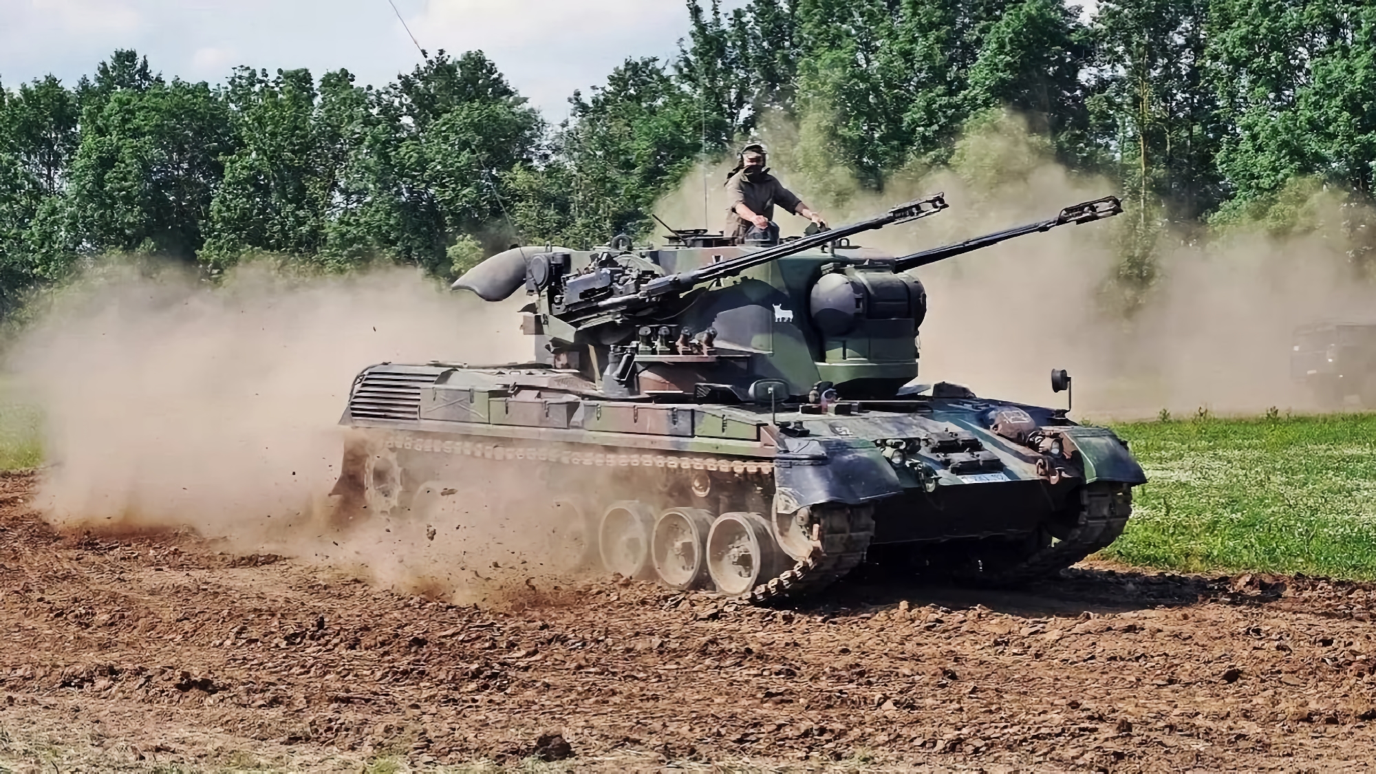 Media: Ukraińskie wojsko już uczy się korzystać z niemieckich samobieżnych dział przeciwlotniczych Gepard