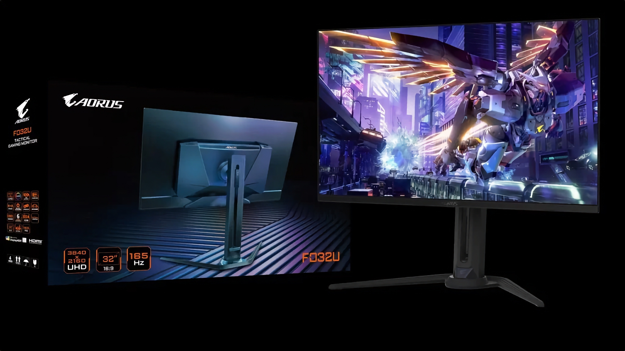 Gigabyte AORUS FO32U: 32-calowy monitor z ekranem QD-OLED o częstotliwości odświeżania 165 Hz