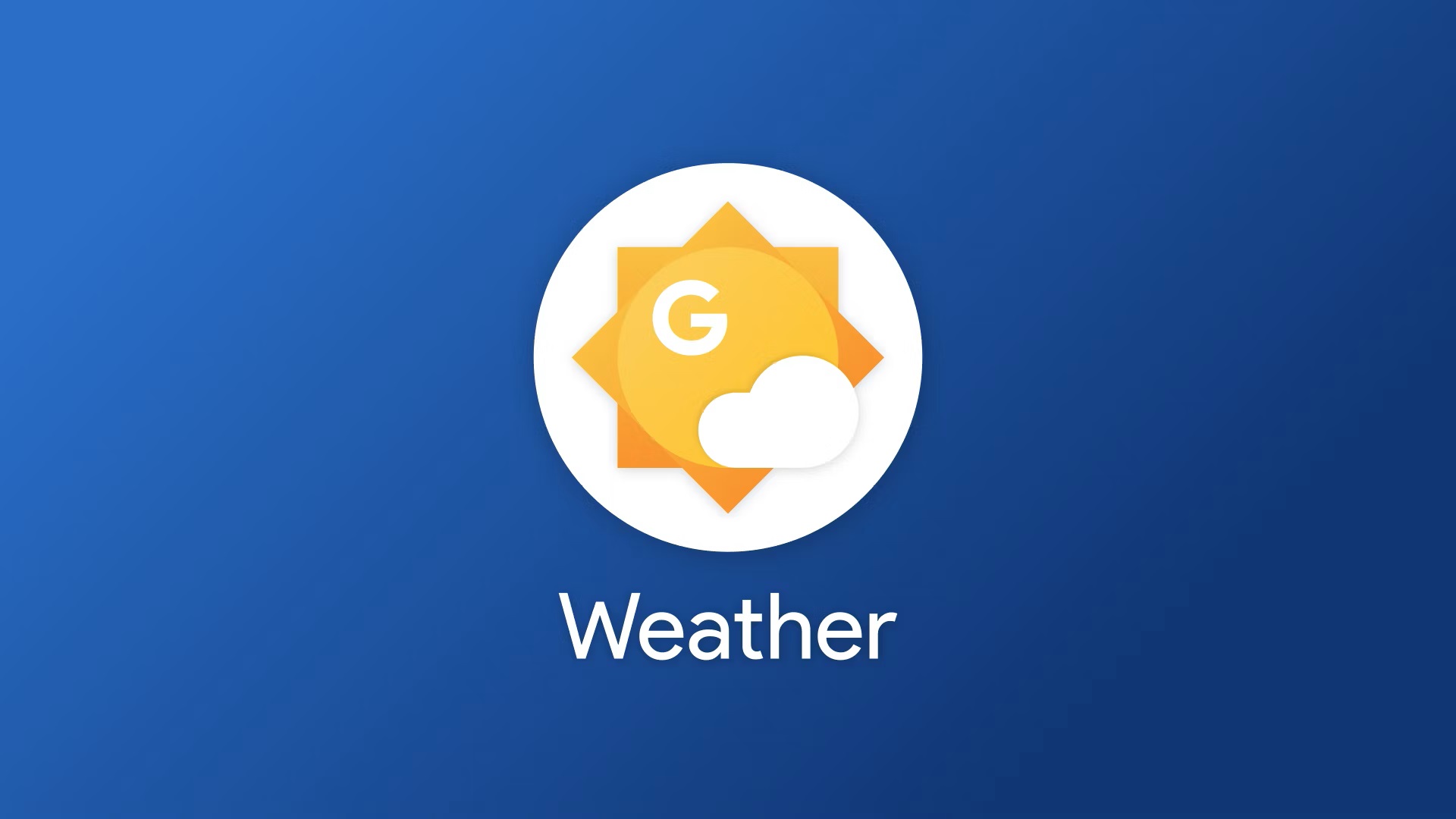 Wstępna wersja aplikacji Google Weather jest już dostępna do pobrania