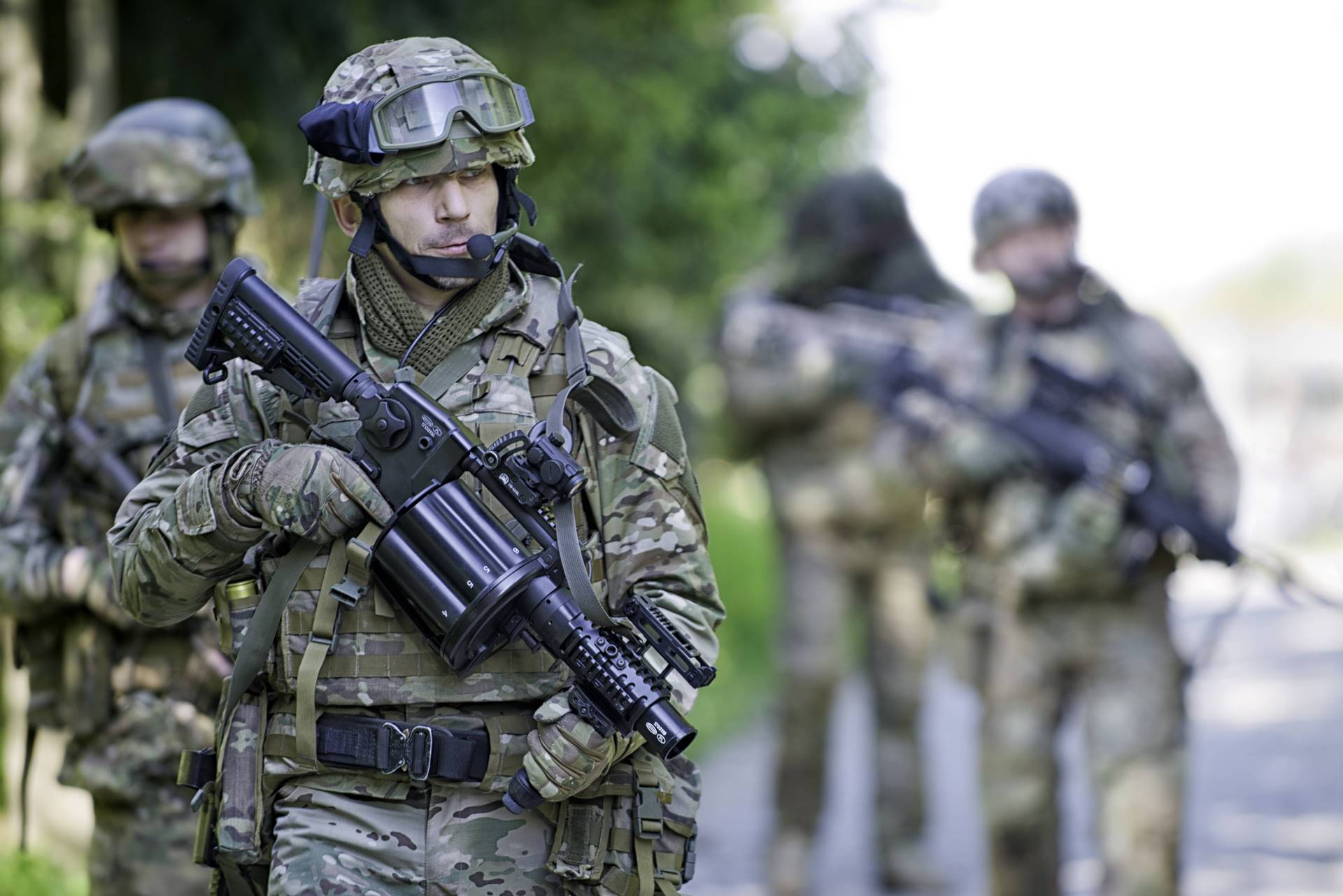 Siły Zbrojne Ukrainy używają na froncie polskich granatników RGP-40 o kalibrze 40×46 mm