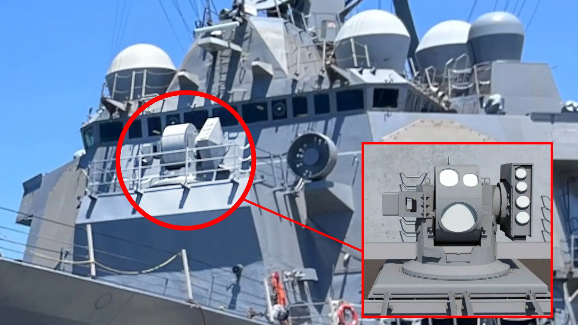 US Navy pokazała niszczyciel USS Preble z bronią laserową HELIOS - Gwiazda Śmierci zastąpiła działo Vulcan