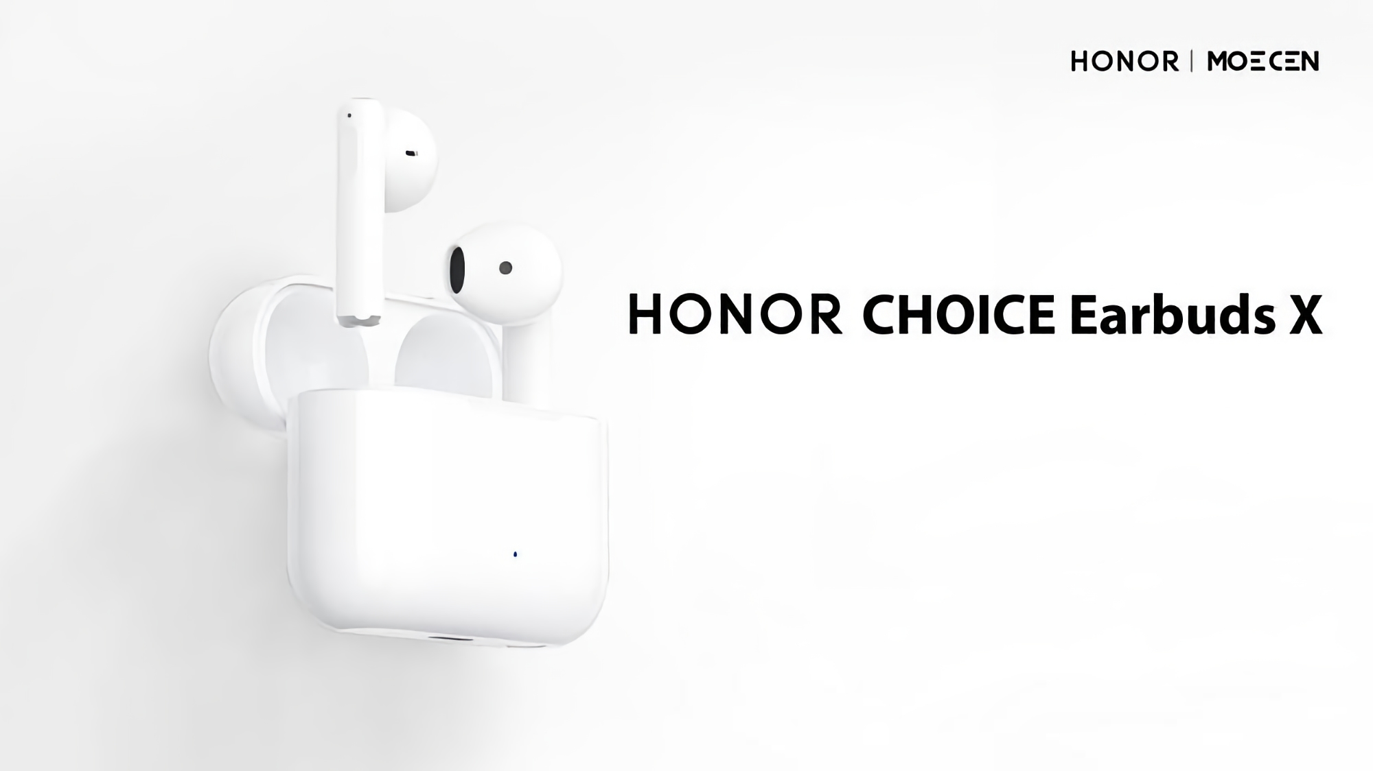 Słuchawki Honor Choice Earbuds X TWS z Bluetooth 5.2, ochroną IPX4 i autonomią do 28 godzin zostaną wydane poza Chinami
