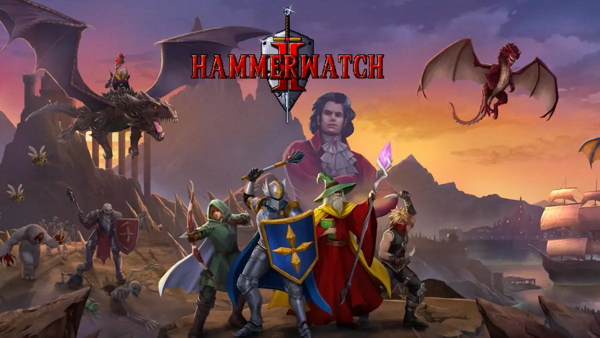 Niezależna gra RPG Hammerwatch 2 ukaże się na PC 15 sierpnia, a posiadacze konsol będą musieli poczekać do końca roku.