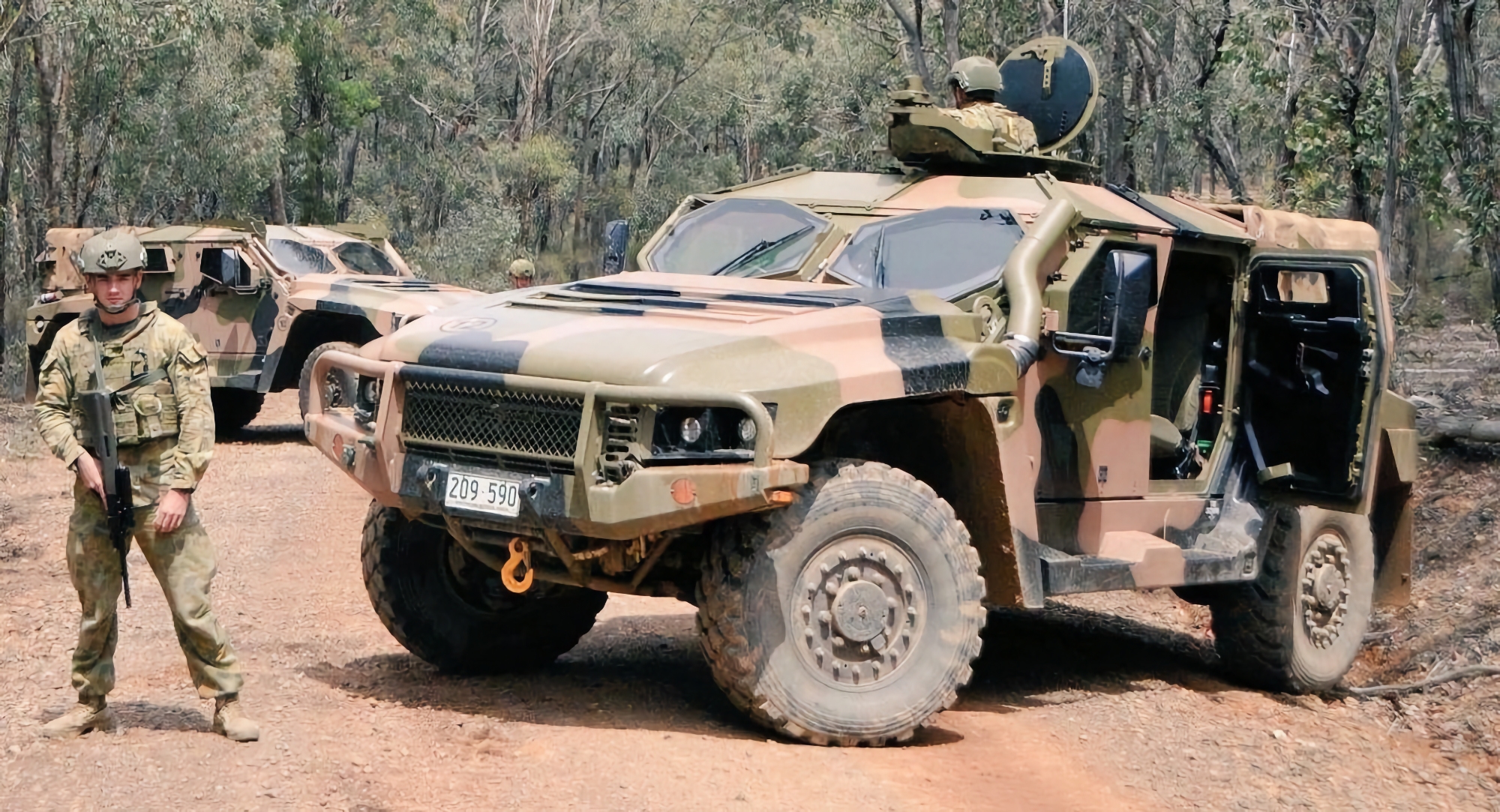Ukraiński minister obrony prosi Australię o przekazanie AFU pojazdów opancerzonych Hawkei