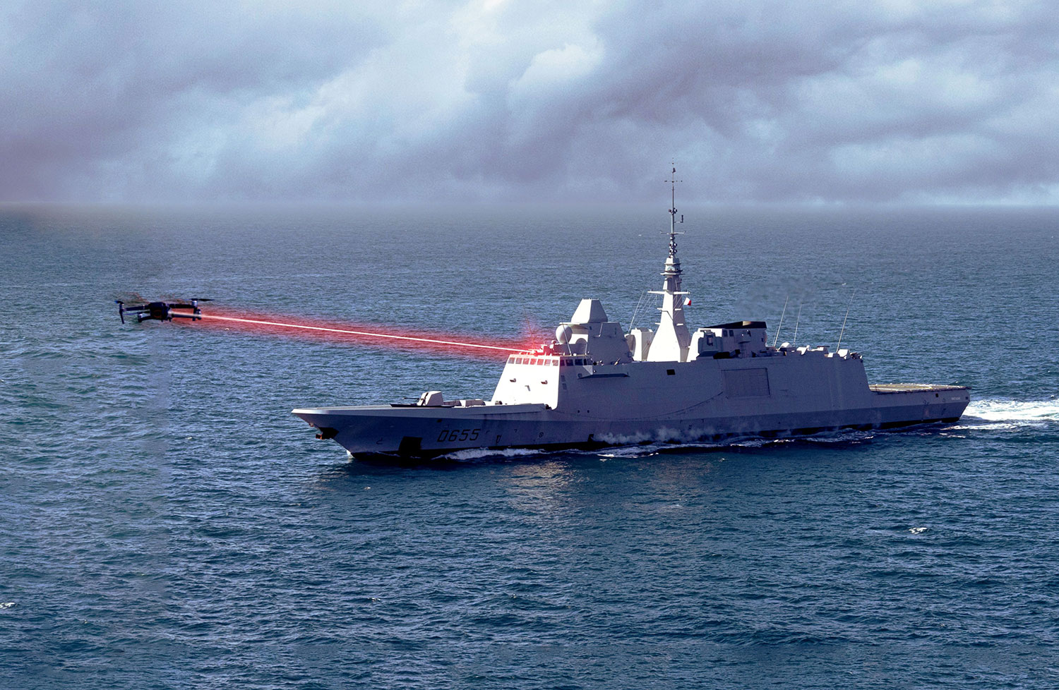 Francuska marynarka chce broni laserowej i elektromagnetycznej