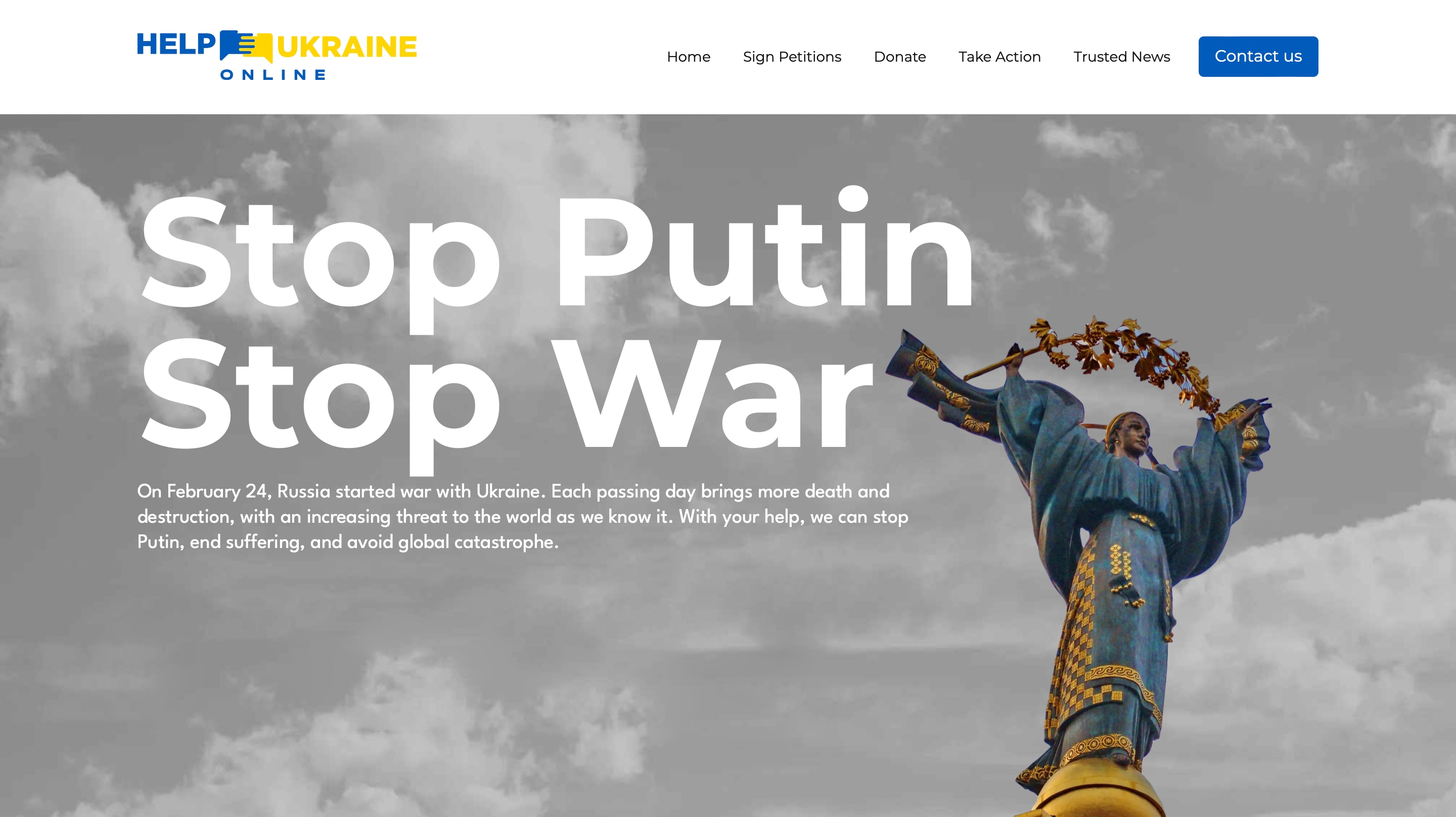 Help Ukraine Online: strona dla obcokrajowców, którzy chcą pomóc Ukrainie w czasie wojny