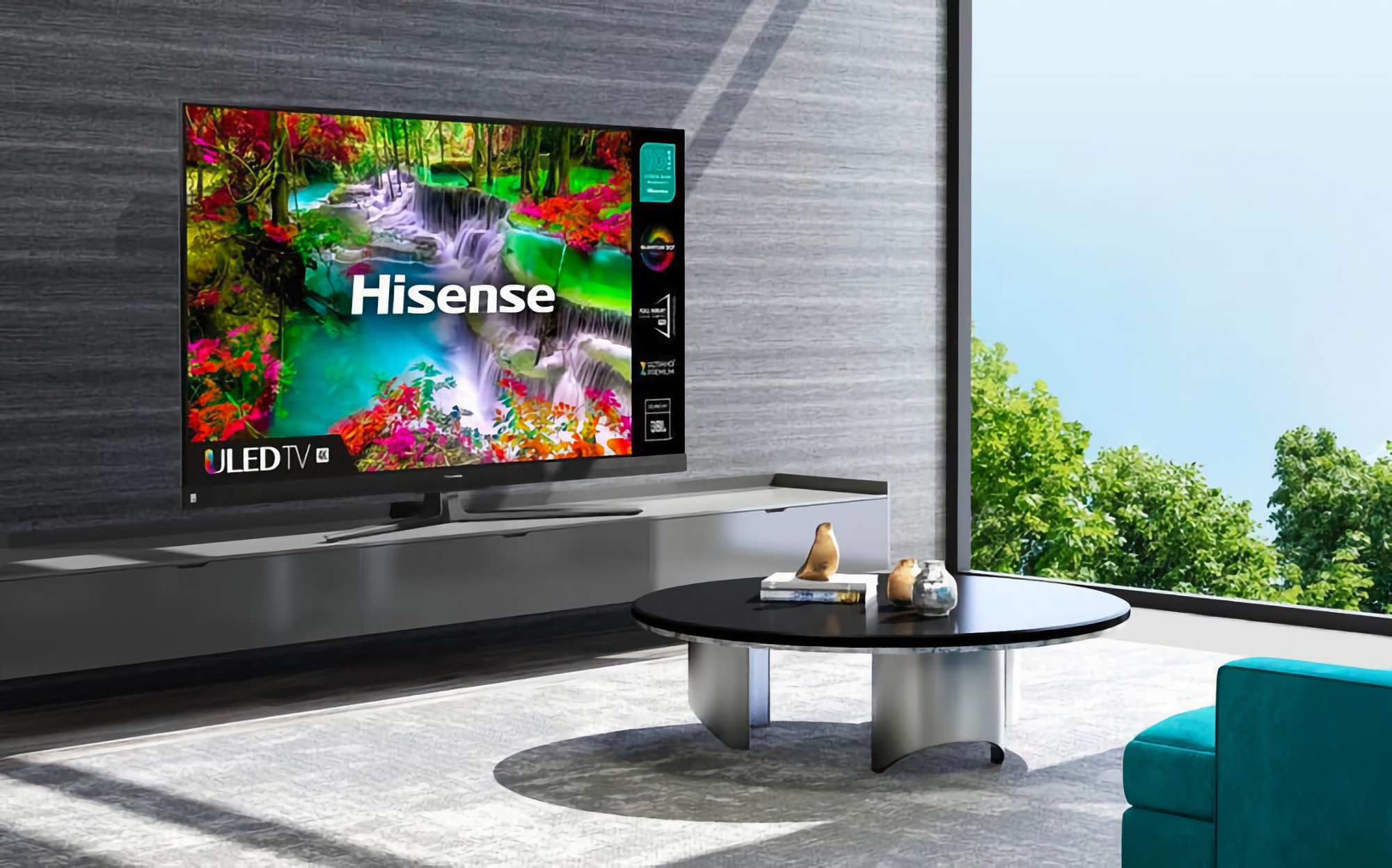 Hisense zaprezentuje smart TV Vidda z 85-calowym ekranem i obsługą 120Hz już 29 września