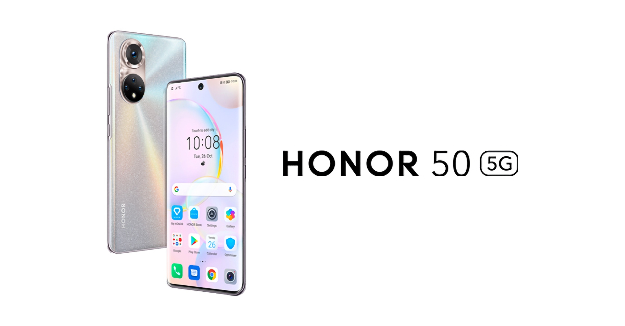 To oficjalne: Honor 50 globalna gama smartfonów będzie wspierać usługi Google