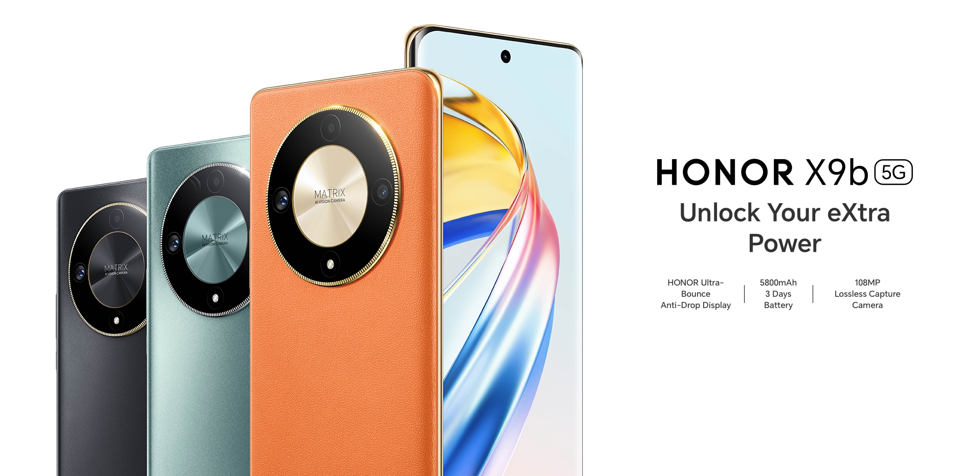 Honor X9b: wyświetlacz AMOLED 120 Hz, układ Snapdragon 6 Gen 1, aparat 108 MP i bateria 5800 mAh