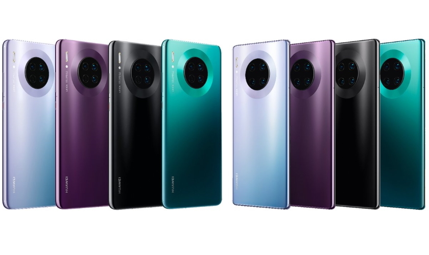 Huawei Mate Mate 30 i 30 Pro pojawił się na nowym obrazie w czterech kolorach