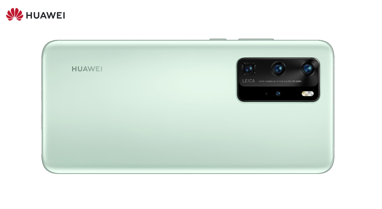 Huawei P40 Pro pojawił się na prasowym renderowaniu w kolorach Mint Green