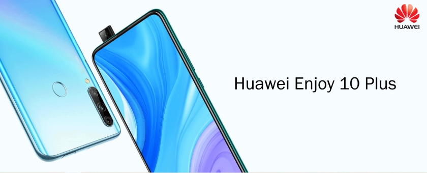 Huawei Enjoy 10 PLUS: ekran 6,59 cala bez dziur, ruchoma kamera dla autoportretów na 16 megapikseli i cena tag $ 210