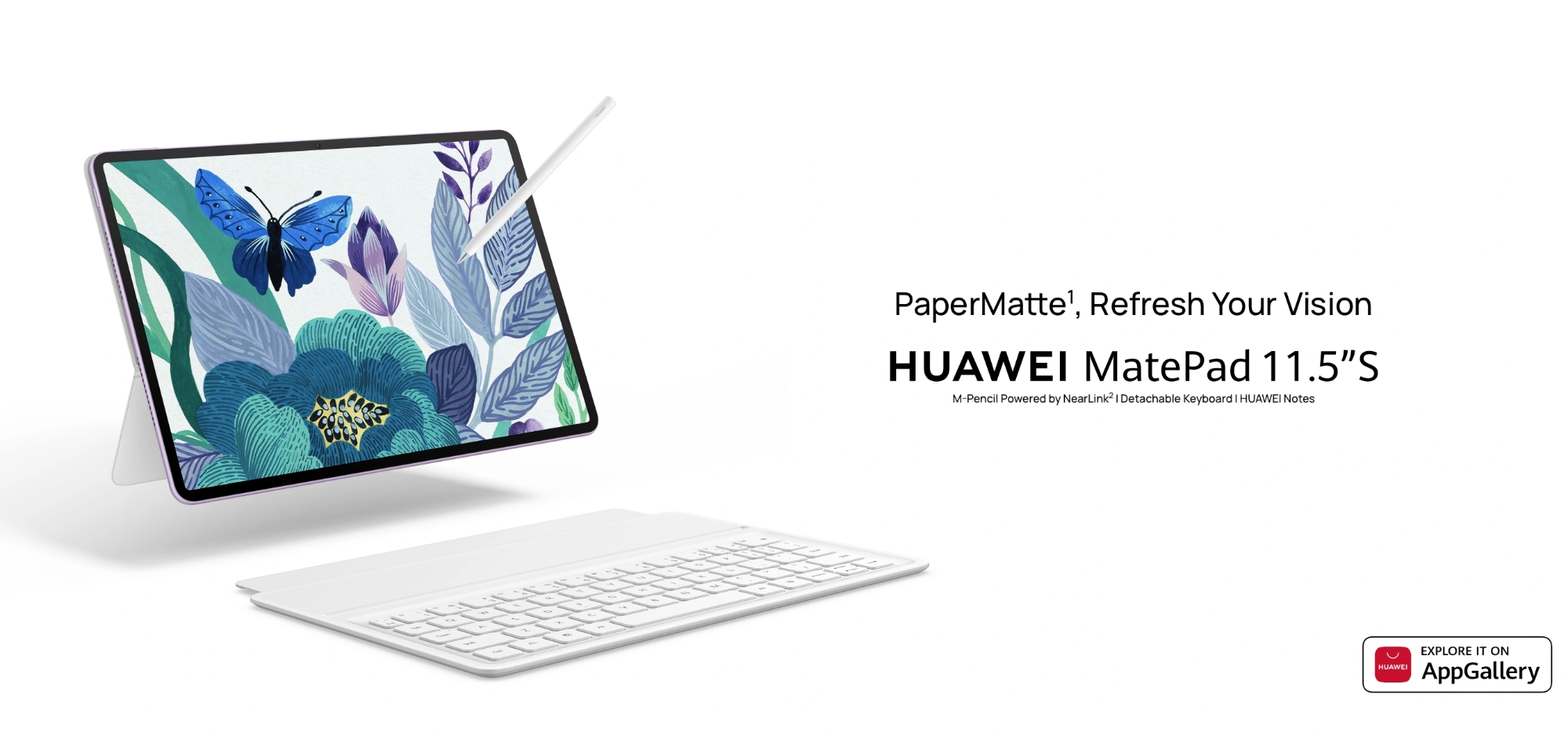 Huawei MatePad 11.5 S: wyświetlacz 144 Hz z technologią PaperMatte, bateria 8 800 mAh i cena 399 euro