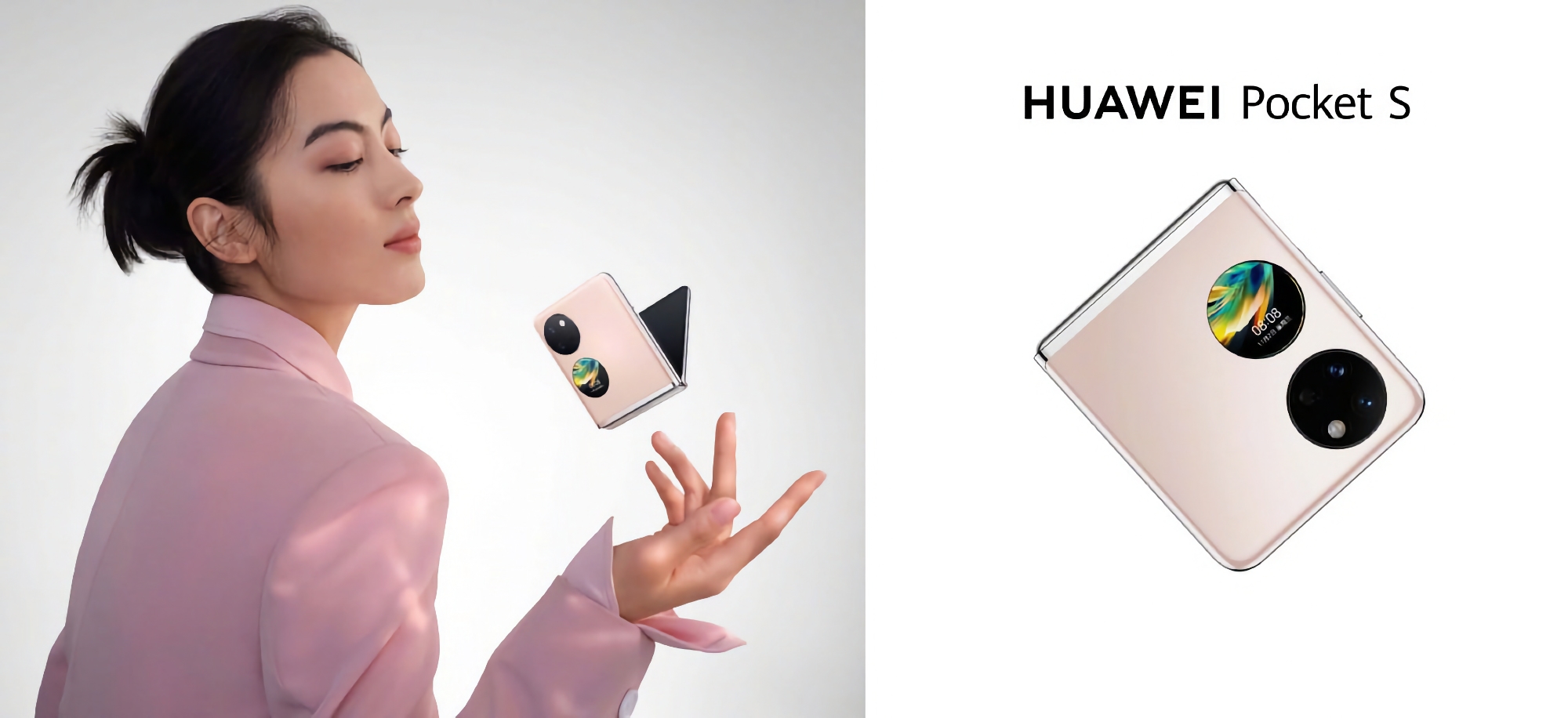 Huawei Pocket S: clamshell z układem Snapdragon 778G, ekranem 120Hz i aparatem 40MP za 822$