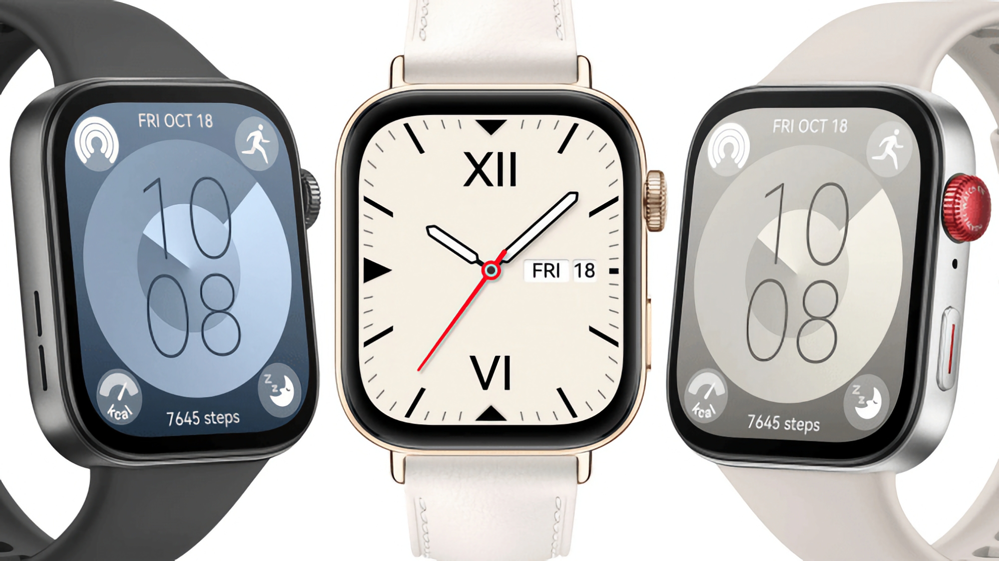 Trzy kolory, design w stylu Apple Watch, do 10 dni pracy na baterii i cena od 159 euro: osoba mająca dostęp do informacji poufnych ujawniła wszystkie szczegóły dotyczące Huawei Watch Fit 3