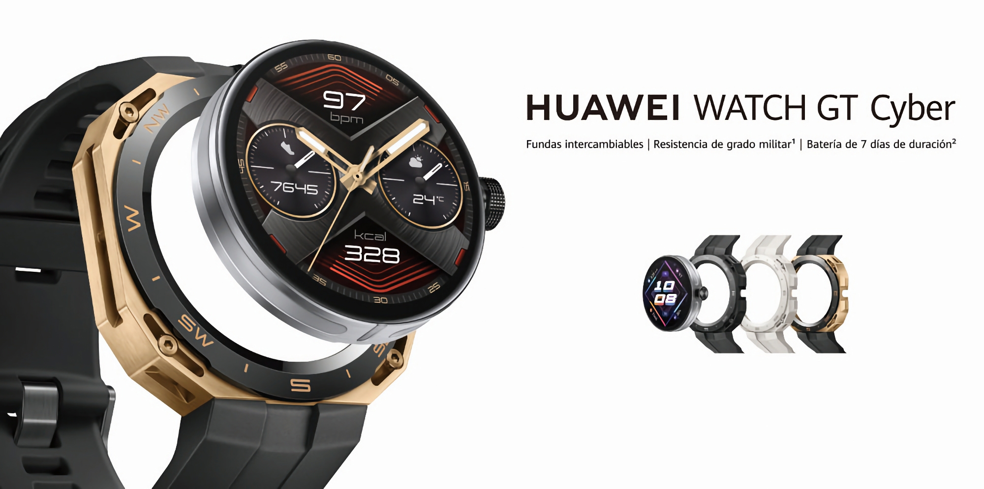 Smartwatch Huawei Watch GT Cyber z wymienną tarczą zadebiutował poza Chinami
