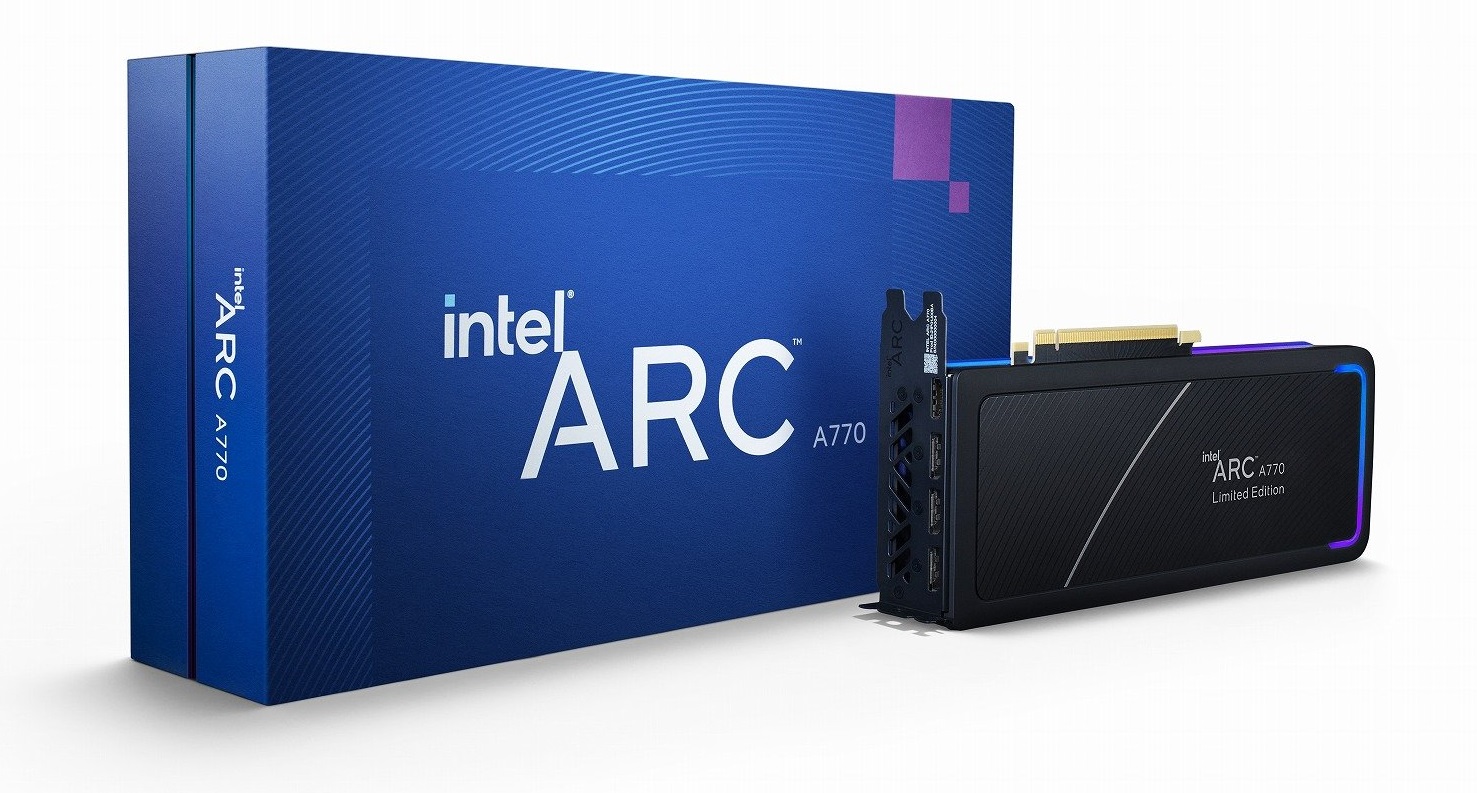 Intel ujawnia kartę graficzną Arc A770 - konkurenta dla GeForce RTX 3060 i Radeon RX 6600 XT w cenie 300-330 dolarów