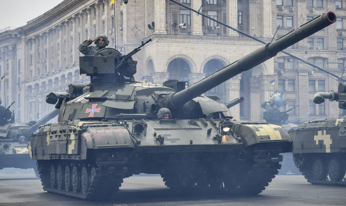 Czołg T-64BM i dron niszczą rosyjską armię (wideo)