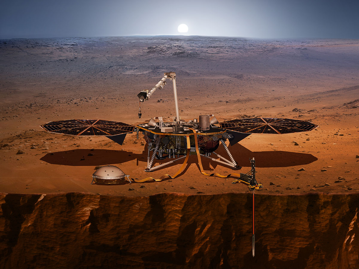 NASA po raz pierwszy w historii ludzkości rejestruje dźwięk meteorytu uderzającego w Marsa