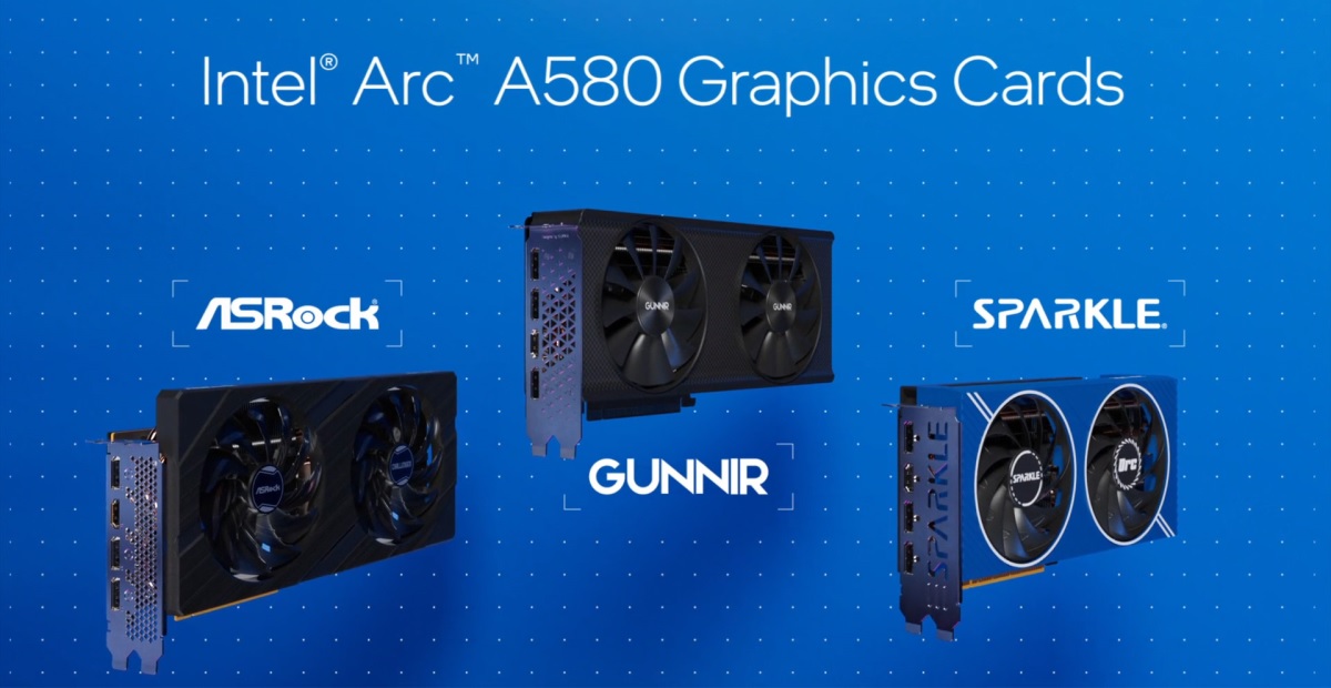 Intel wypuścił kartę graficzną Arc A580 w cenie od 179 USD do gier FHD 397 dni po jej odsłonięciu