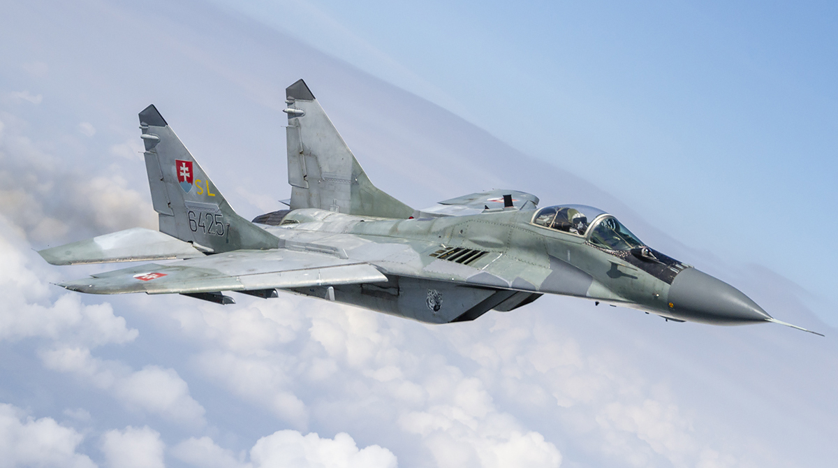 Słowacja wraz z Polską chce wysłać na Ukrainę myśliwce MiG-29