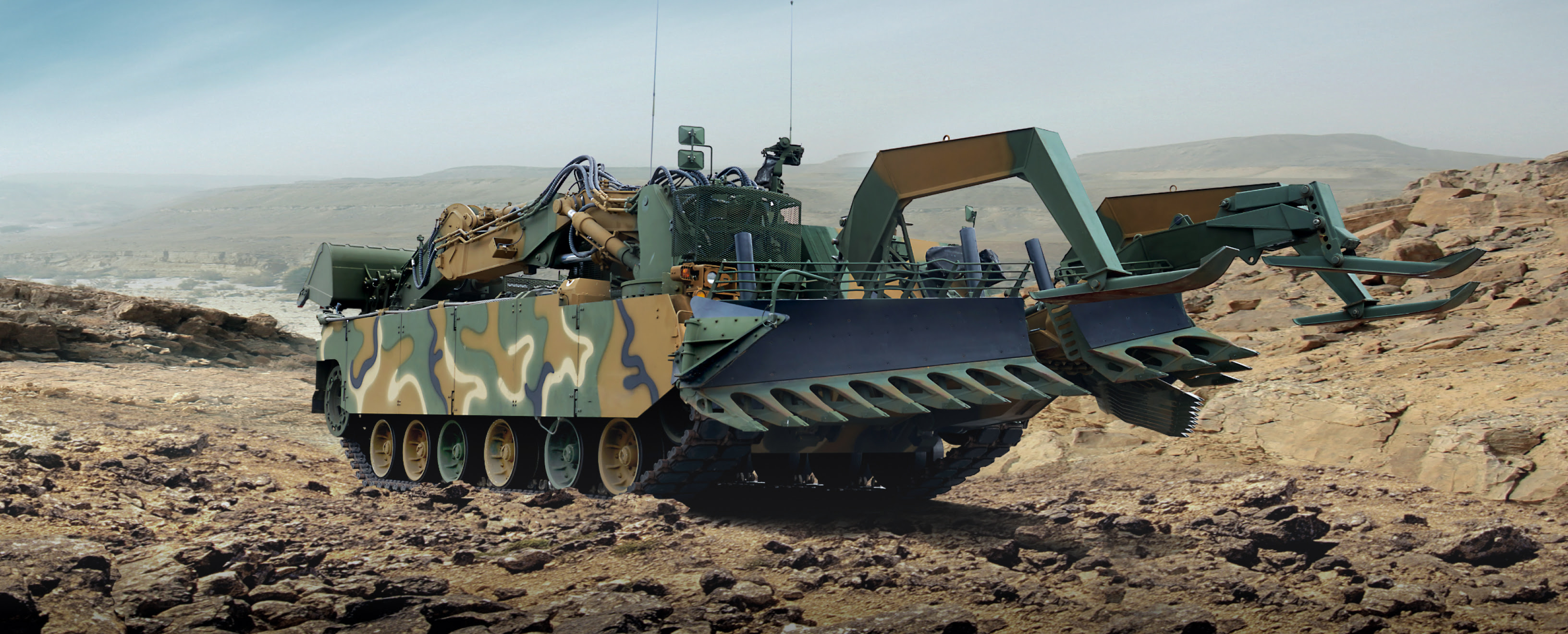Korea Południowa przekaże AFU pojazdy opancerzone K600 Rhino do rozminowywania, oparte na czołgu K1A1.