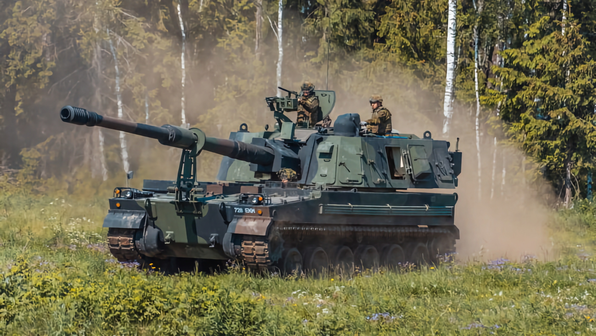 Kontrakt na 36 000 000 euro: Estonia kupuje dodatkową partię koreańskich pojazdów K9 Thunder ACV