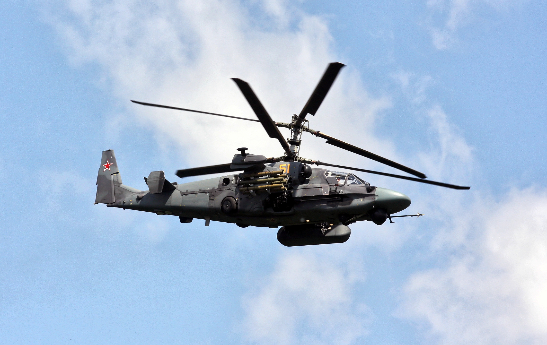Ukraińscy marines zestrzelili rosyjski śmigłowiec Ka-52 Alligator o wartości $16 000 000