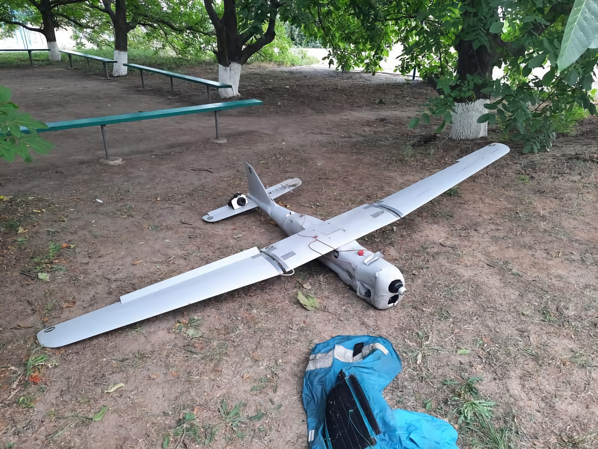 Siły Zbrojne Ukrainy zestrzeliły rosyjskiego tajnego drona „Kartograf”, który ma 12 kamer i jest podobny do „Orłana”